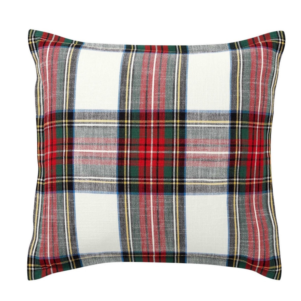 LAST ONE 🔥Tommy Bahama Festive Plaid Holiday Pillow